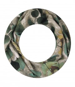 Loop Schal, schmal, grün