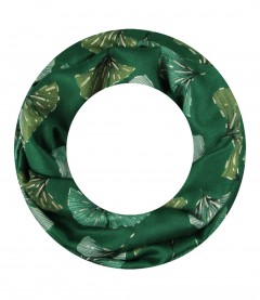 Loop Schal, schmal, grün