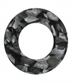 Loop Schal, schmal, grau