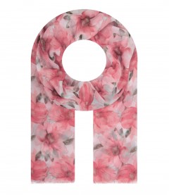 Schal, rosa