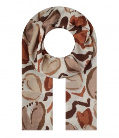 Damen Halstuch, schmal, beige