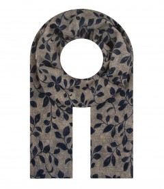 Damen Halstuch, schmal, blau