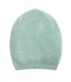 Basic Beanie Mütze - Feinstrick, jade