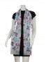 Damen Halstuch, schmal, grau