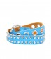 Armband, blau