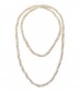 Perlenkette, creme