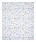 Damen Schal floral, Pailletten, blau