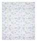 Damen Schal floral, Pailletten, blau