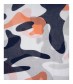 Damen Loop Schal Camouflage, navy