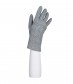 Damen Handschuhe, grau