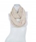 Damen Loop Schal - schmal, beige