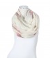 Damen Loop Schal, creme