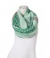 Damen Loop Schal, grün