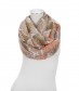 Damen Loop Schal, beige