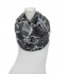 Damen Loop Schal, schwarz
