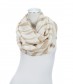 Damen Loop Schal, beige