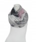 Damen Loop Schal, grau