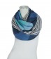 Damen Loop Schal, blau
