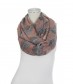 Damen Loop Schal, rosa