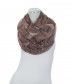 Damen Loop Schal, beige