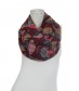 Damen Loop Schal, rot