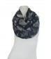 Damen Loop Schal, navy