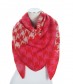 Schal, pink