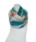 Damen Loop Schal, petrol