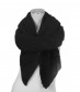 Damen Winterschal, schwarz