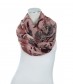 Damen Loop Schal, rosa