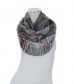 Damen Loop Schal, grau