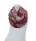 Damen Loop Schal, rot