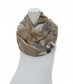 Damen Loop Schal, beige