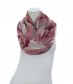 Damen Loop Schal, rot