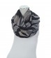 Damen Loop Schal, schwarz