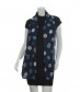 Damen Halstuch, schmal, blau