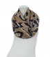 Damen Loop Schal, camel