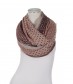 Damen Loop Schal, braun