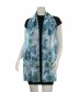 Damen Halstuch, blau
