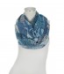 Damen Loop Schal, blau