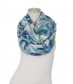 Damen Loop Schal, blau