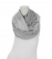 Damen Loop Schal, grau