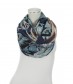 Damen Loop Schal, blau