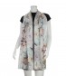 Damen Halstuch, seidig beige