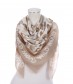 Damen Dreieckstuch, beige