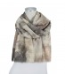 Damen Halstuch, grau