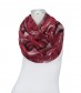 Damen Loop Schal, rot
