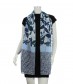 Damen Halstuch, schmal, blau