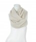 Loop Schal - einfarbig, creme