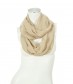 Loop Schal, schmal - einfarbig, beige